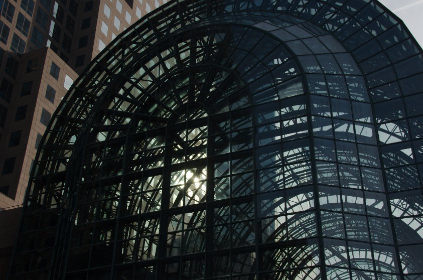 The fragile roof of the World Financial Center